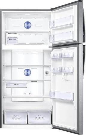 ثلاجة بابين سامسونج 21.9 قدم 620 لتر اللون فضي صناعة تايلندية موديل RT62K7050SL/ZA | تكنو بيست (07604003)