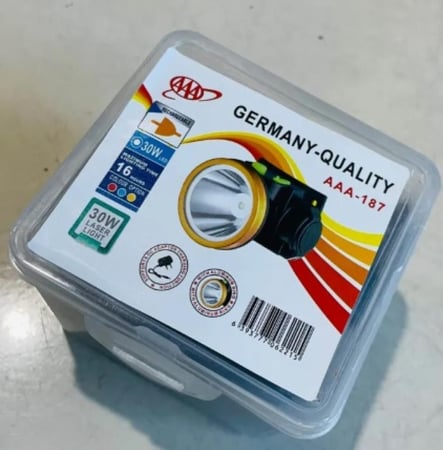 كشاف رأس يعمل وفق إضاءة LED ب30 واط