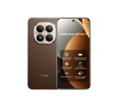 ريدمي نوت 15 برو بلس | 512 جيجا | 12 رام | 5G متعدد الألوان