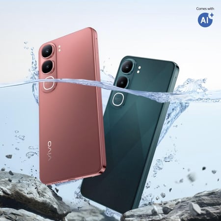 هاتف فيفو vivo Y31 بذاكرة 256 جيجا رام 24 جيجا 5G