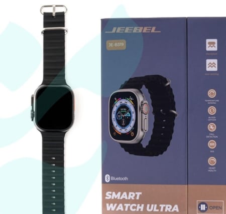 ساعة الترا الذكية بهيكل من التيتانيوم سريعة الاستجابة تدعم خاصية الـ G