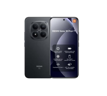 ريدمي نوت 15 برو بلس | 512 جيجا | 12 رام | 5G متعدد الألوان