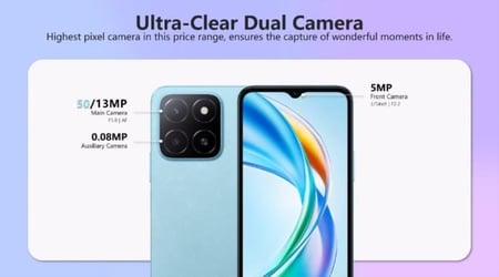 جوال هونر X5b plus ذاكرة 128 رام 8 وبطارية 5200