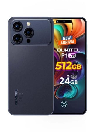 جوال اوكتيل P1 pro ذاكرة 512 رام 24 جيجا 4G