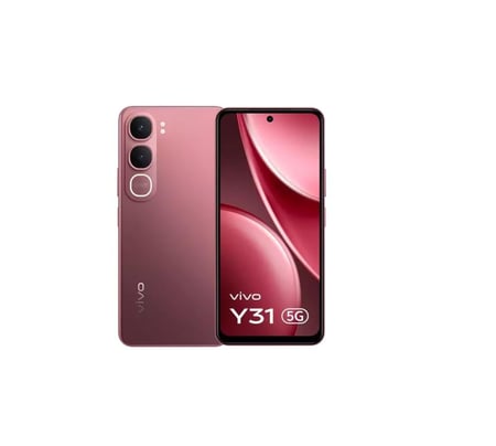 هاتف فيفو vivo Y31 بذاكرة 256 جيجا رام 24 جيجا 5G