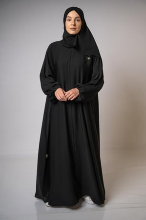 عباية الحج كلوش اسود
