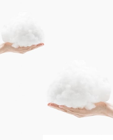 منزل دافئ للقطط و الجراء لون زهري و سماوي