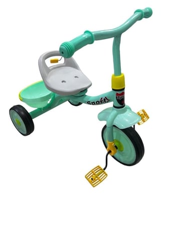 سيكل ثلاث كفرات كرسي رصاصي