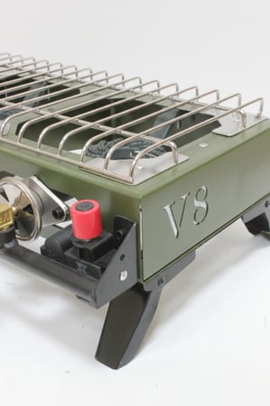 موقد الهليبا -V8 ((اللون الزيتي))