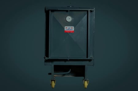 فرن صغير بدون صاجة دهون