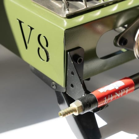 موقد الهليبا-V8  ((اللون الزيتي))