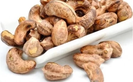 كاجو مشوي طعم لذيذ وجودة عالية من متجر ماي بذور