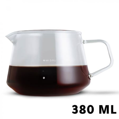 سيرفر ابريق تقديم زجاجي سعة 400 مل