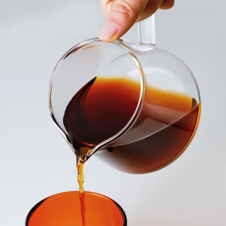 سيرفر ابريق تقديم زجاجي سعة 400 مل