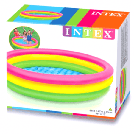 لعبة حوض سباحة ملون بحجم كبير 3 - 10 سنوات
