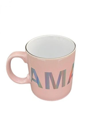 كاسة سيراميك 560مل - وردي