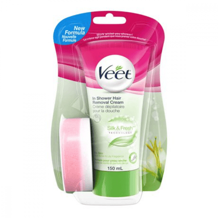 كريم فيت veet hair removal cream  لإزالة الشعر أثناء الاستحمام للبشرة الحساسة