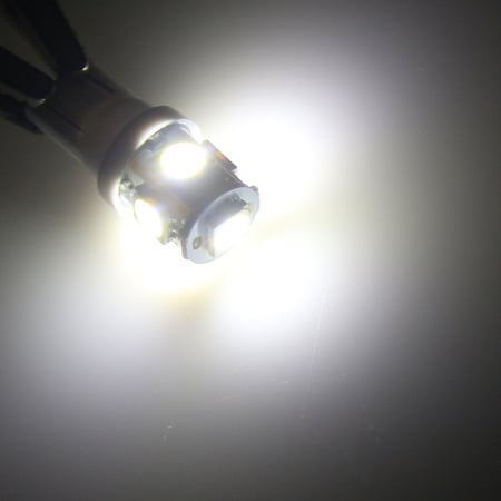 زوج لمبات T10-5LED-W5W للوحة السيارة والاضائة الداخلية للسيارة