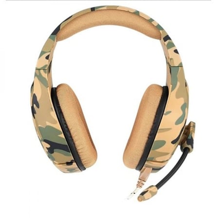 سماعة سلكية ONIKUMA محيطية لون جيشي