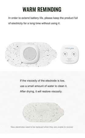 جهاز مساج النبضات الكهربائية المصغر