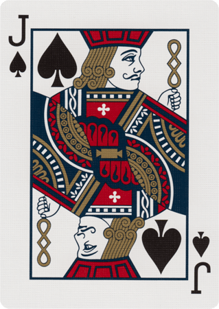 ورق لعب بلوت فيزا - اخضر