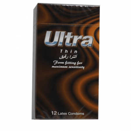 ألترا واقي ذكري رقيق - 12حبة