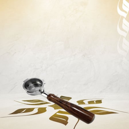 بورتافلتر مكشوف 54 ملم 3 عيون - خشبي | Portafilter Bottomless