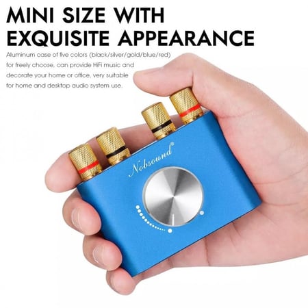 مكبر صوت رقمي بتقنية البلوتوث 5.0 هاي فاي مكبر صوت ستيريو 2.0 قناة مكبرات صوت بقوة 100 واط