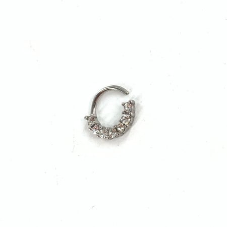 16g Crystal Set Hoop
