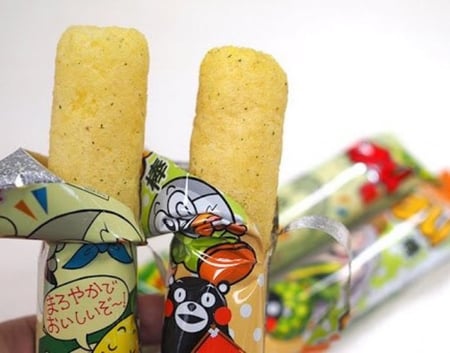 شبس اوماي بو عبقرينو بالتوابل منتج مستورد ياباني*30 حبة