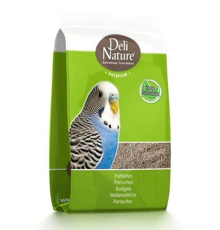 مزيج حبوب لطيور البادجي Deli Nature