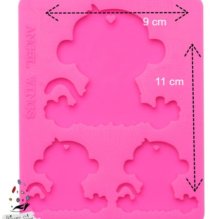 134 - سيلكون - قالب تعليقة على شكل ( قرد )