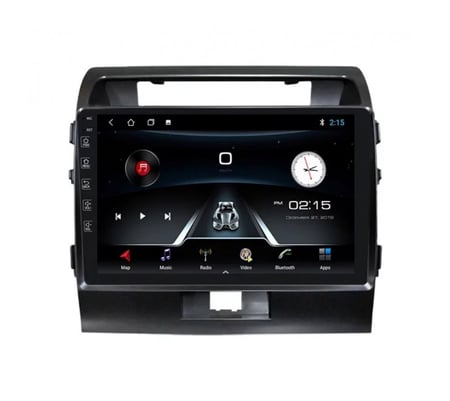 شاشة اندرويد لاندكروزر GXR 2008-2015