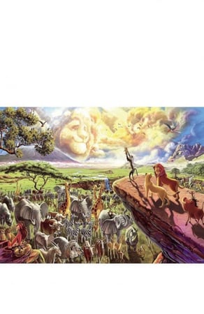 بازل الأسد الملك 1500 قطعة