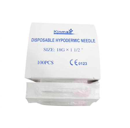 كينميد شكاكات سرنجات ابر فرط  18G×1 1/2