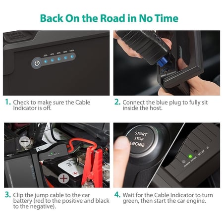 ravpower jump starter شاحن 18 الف