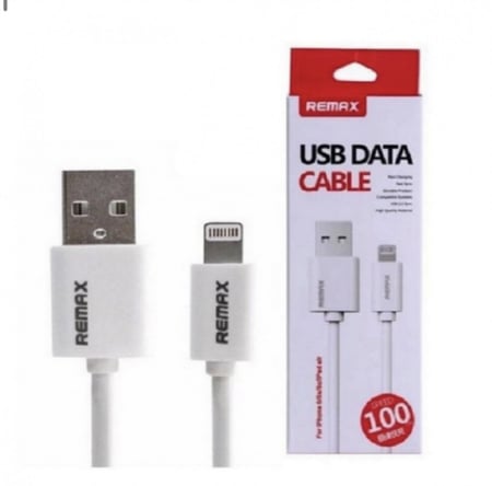 كيبل ريماكس ايفون-ابيض