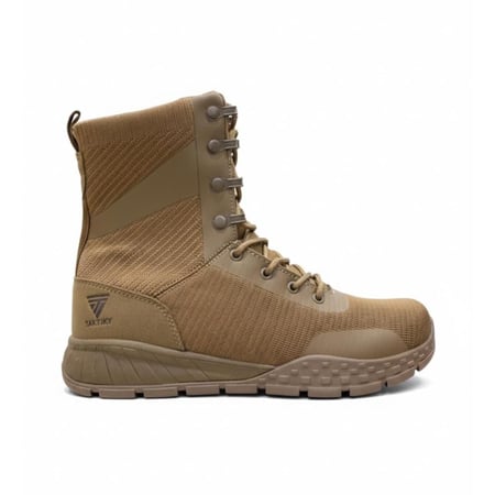 بسطار تكتيكي سكتشر بني بدون سحاب