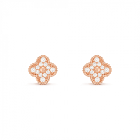 حلق سويت ألامبرا روز قولد : فُل زركون