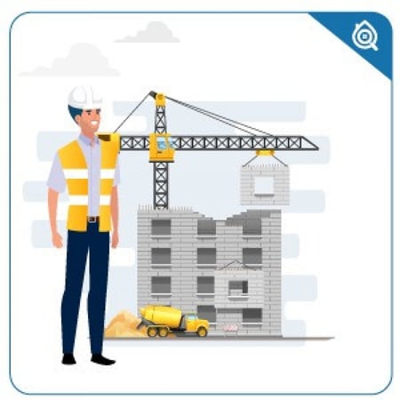 فحص جودة اللياسة لمبنى عظم