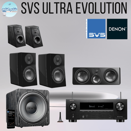 مسرح منزلي   SVS Ultra Evolution  +  Denon x2800h