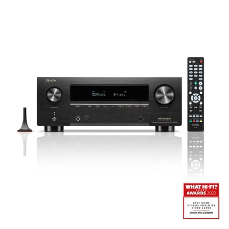 جهاز دينون AVC-X3800H مع تصميم مدمج ومروحة تبريد داخلية