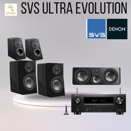 مسرح منزلي   SVS Ultra Evolution  +  Denon x2800h