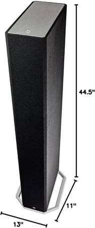 Definitive Technology BP9060 Bipolar Tower Speakers, Built-In Subwoofer – زو٠