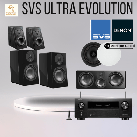 مسرح منزلي   SVS Ultra Evolution  +  Denon x2800h