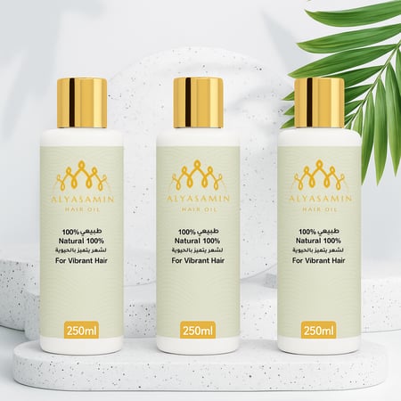 زيت الياسمين العضوي بالاعشاب الطبيعية إنتاج سعودي  زيت لتكثيف الشع