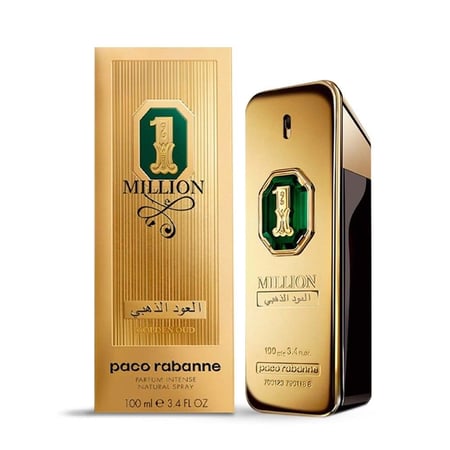 عطر باكو رابان ون مليون العود الذهبي بارفيوم انتنس 100مل