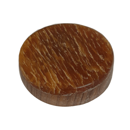 مقط خشبي مدور مكون من طرفين (لون عشوائي)