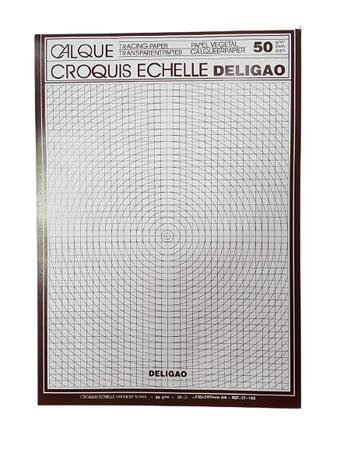 دفتر ورق كلك شفاف كانسون 50 جرام A4