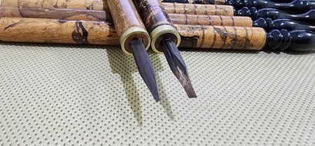 طقم جاوي مقبض النمر الأسود- 10 مقاسات مع حقيبة قماشية هدية - الرقم 144500049